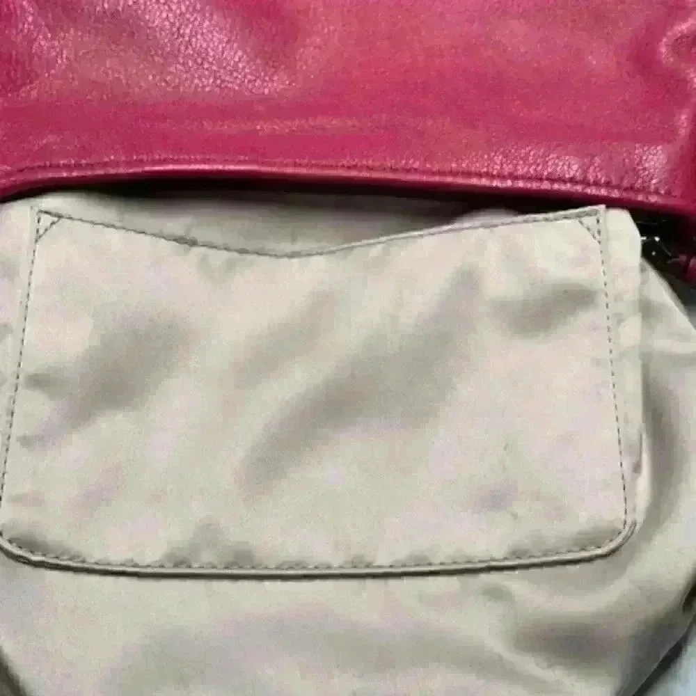 Coach Ashley Crossbody Swingpack Leather Raspberry Pink Shoulder Bag